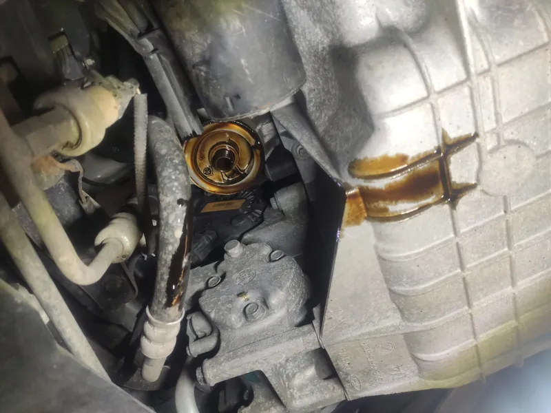 The filter removed The filter removed