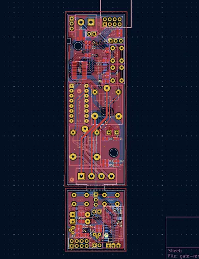 A KiCad PCB design