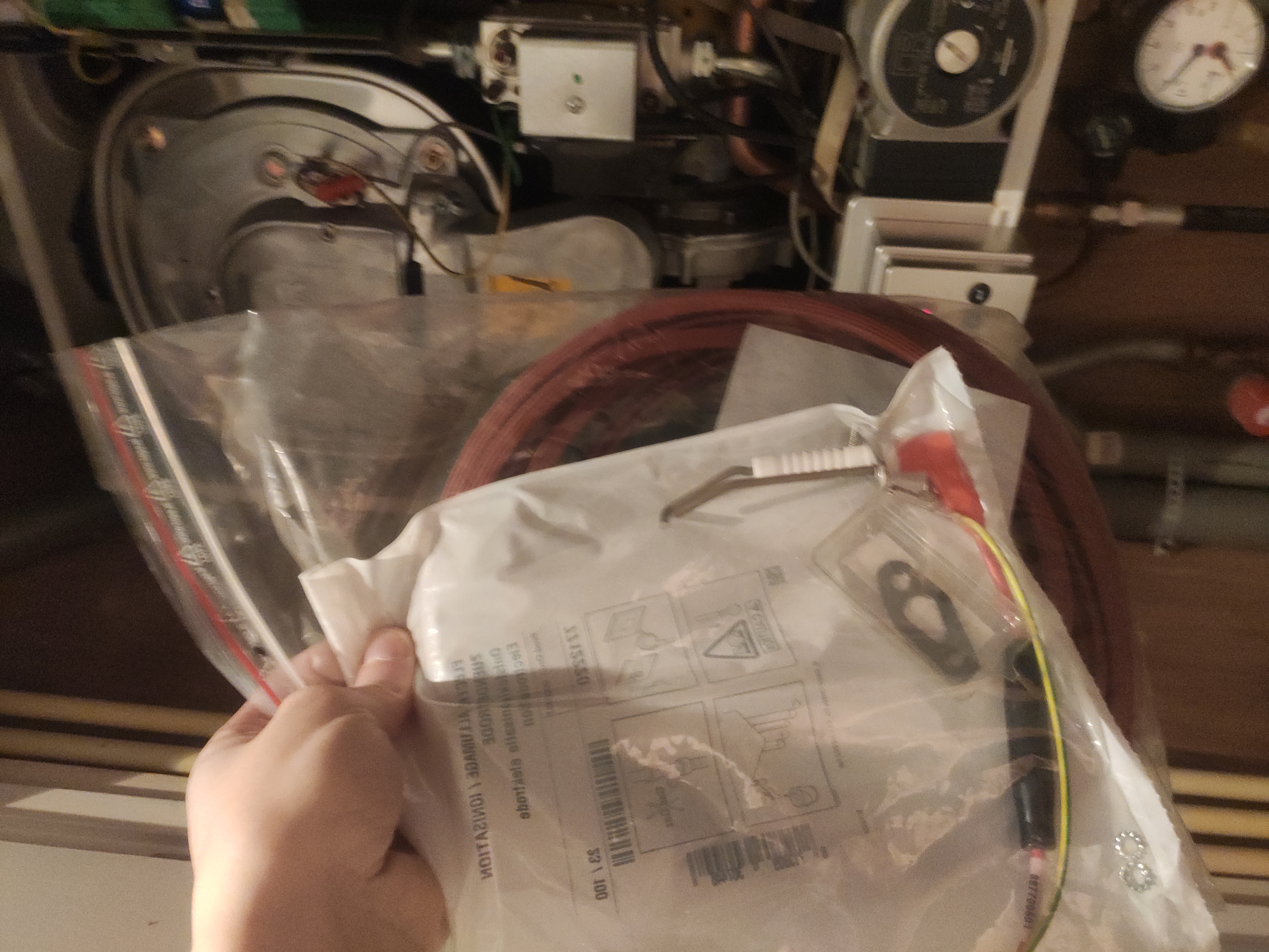 The replacement parts The replacement parts